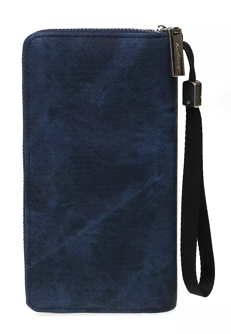 Long Wallet Dompet Panjang Pria Wanita Simple Design Material Kulit Leather ORIGINAL