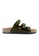 SoleSimple green Ely - Khaki Leather Sandals & Flip Flops 5A87ASH9237F58GS_1