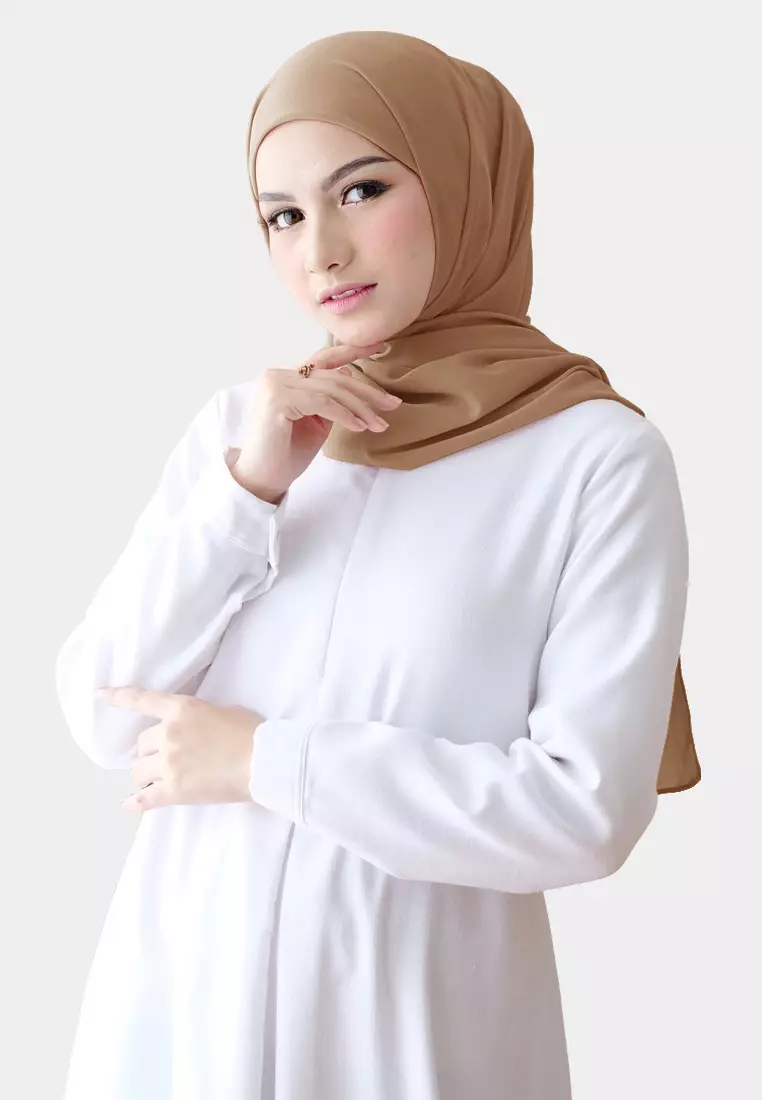 Pashmina Inner Instan 2in1 Ceruty Baby Doll - Mylo Dino