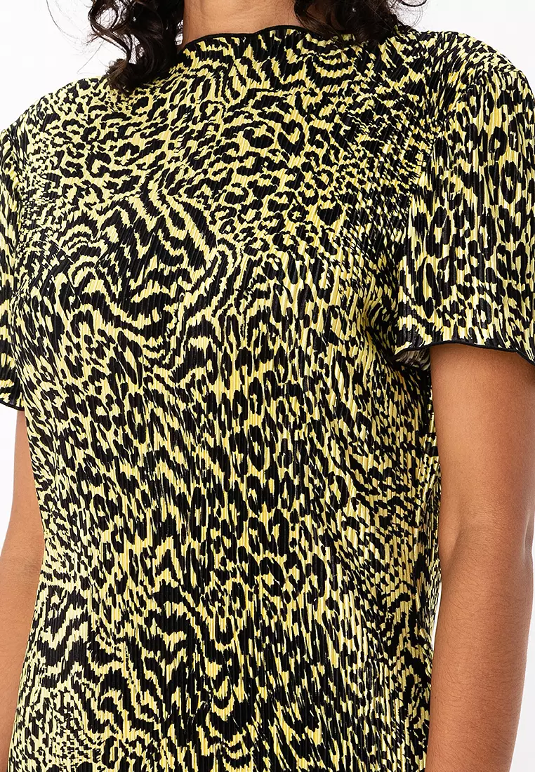 Buy ASOS Design Plisse Mini T-Shirt Dress 2025 Online ZALORA