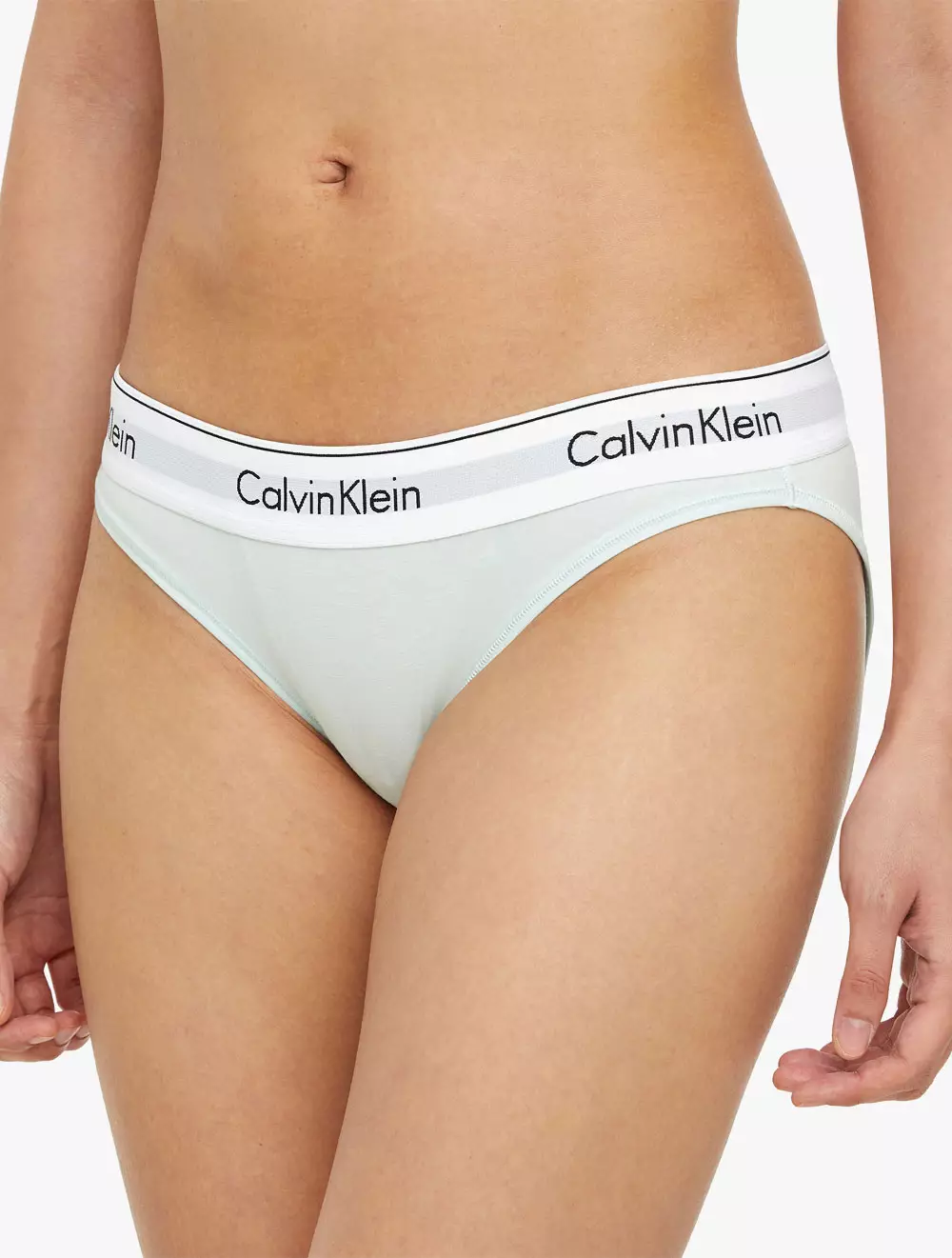 CALVIN KLEIN UNDERWEAR - MODERN COTTON AF BIKINI PANTIES - Beige - multi