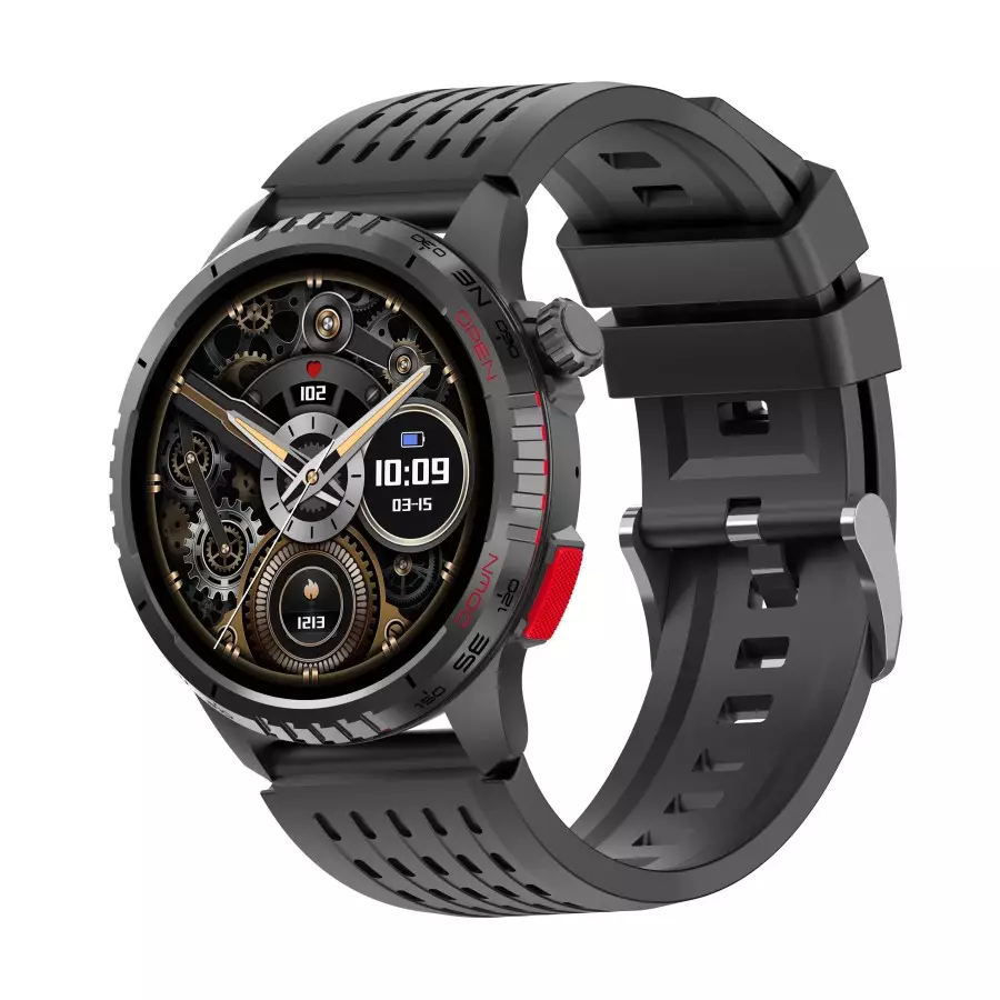 Peje G11 Hitam Smart Watch Amoled 