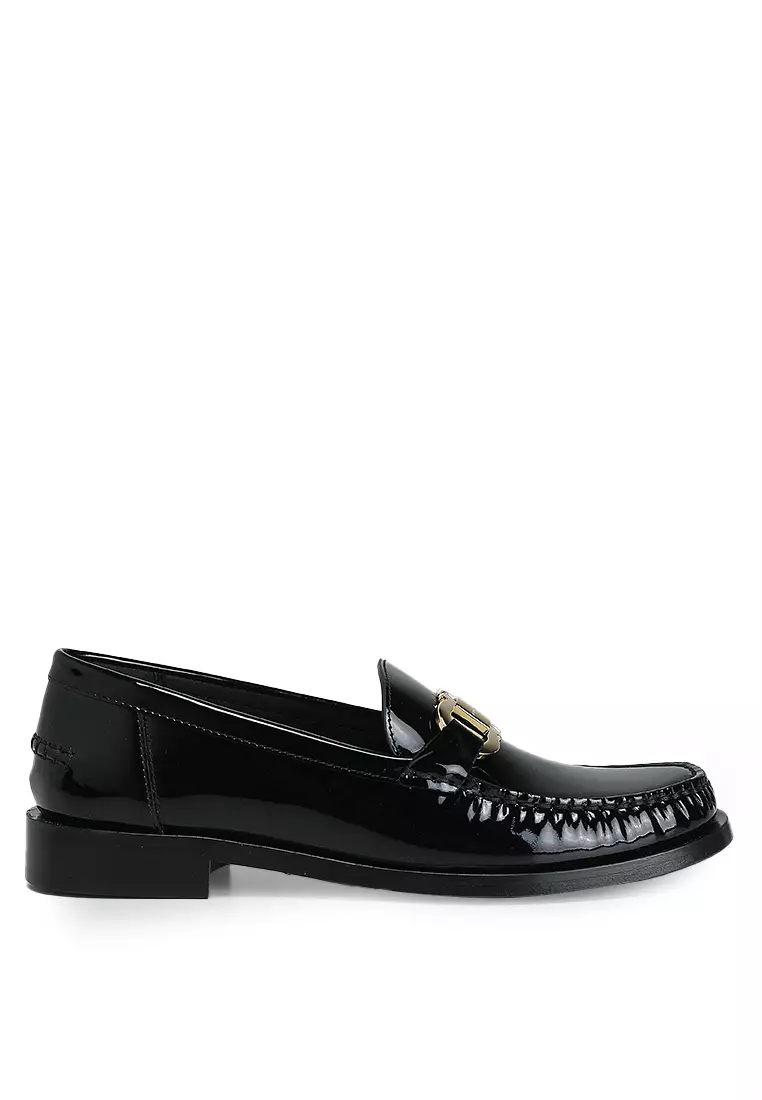 Discount on Salvatore Ferragamo  shoes - SKU: Gancini Ornament Moccasins (ik)