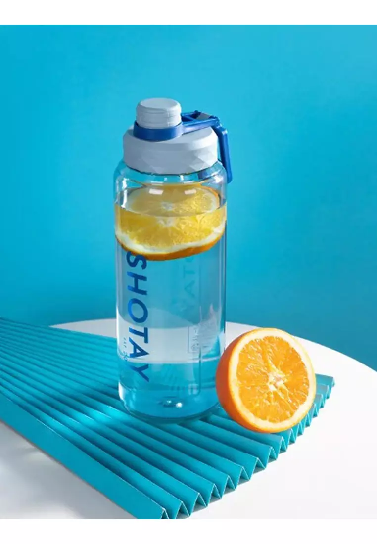 Shotay 4508 1.5L Water Bottle 27.6×9.3cm – Blue