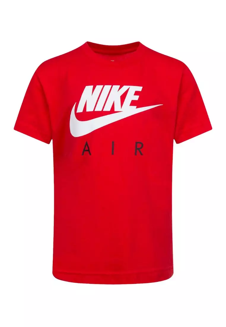 Red nike air t shirt deals
