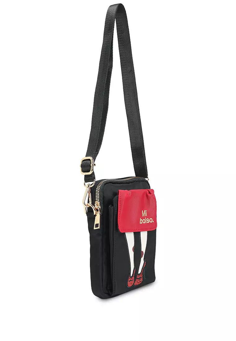 Embroidery Sling Pouch
