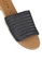 Betts black Vista Woven Leather Slides 4F452SHE199A9CGS_3