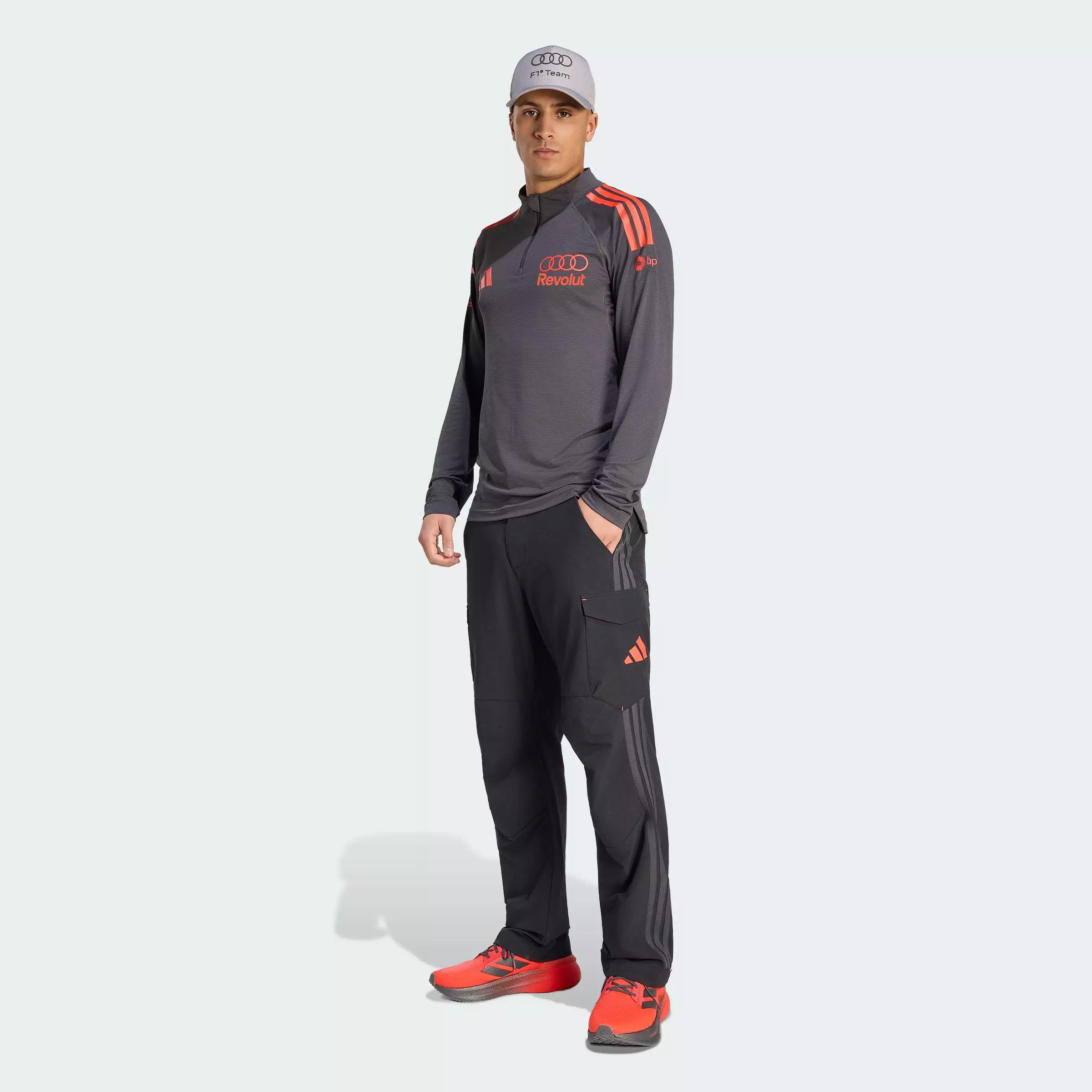 Motorsport AUDI REVOLUT F1 TEAM MECHANICS PANT Men Black KE9098