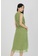 MMRS. Garb green Rylee Flared Dress 88CC4AA01D7374GS_2