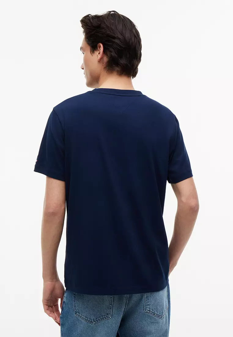 Summer Floral Graphic Pocket Tee - Th Mainline