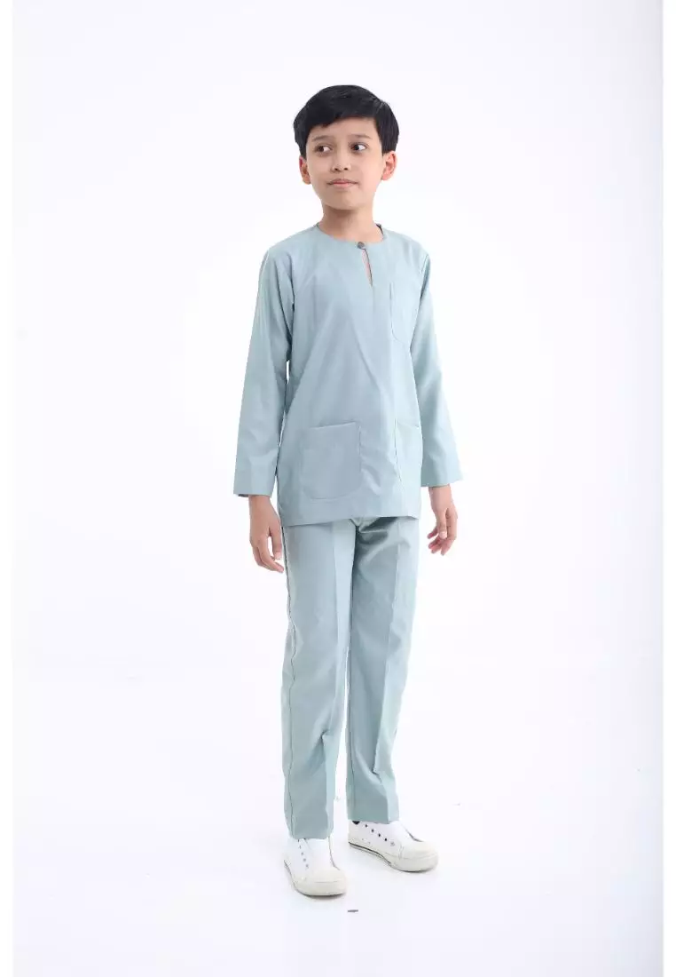 Baju Melayu Teluk Belanga Kids