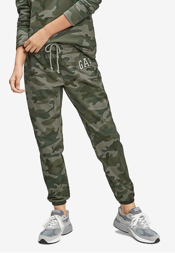 GAP green and multi V-Gap Clsc Fash Joggers 47988AA63BD4E4GS_1