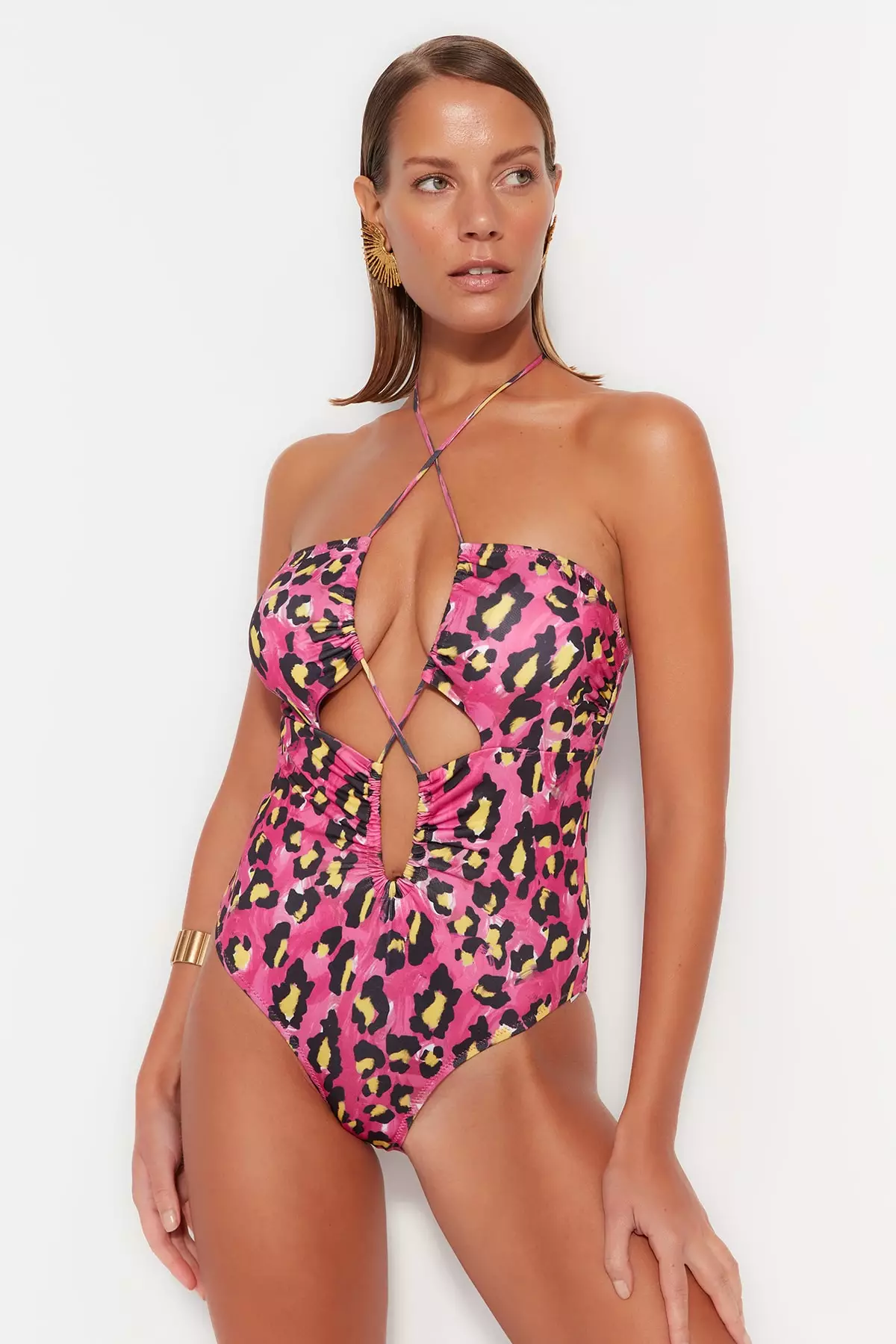 Trendyol Belted Swimsuit 2024, Buy Trendyol Online