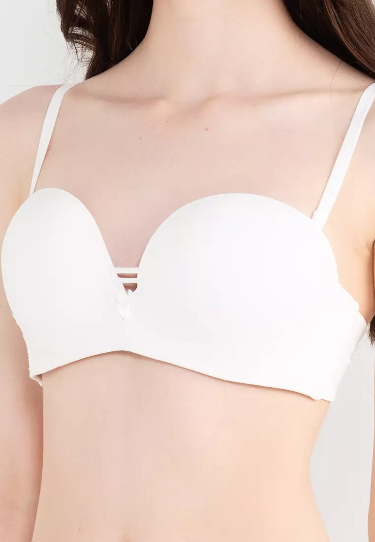 Buy Cotton On Body Everyday Lace Strapless Push Up 2 Bra Online