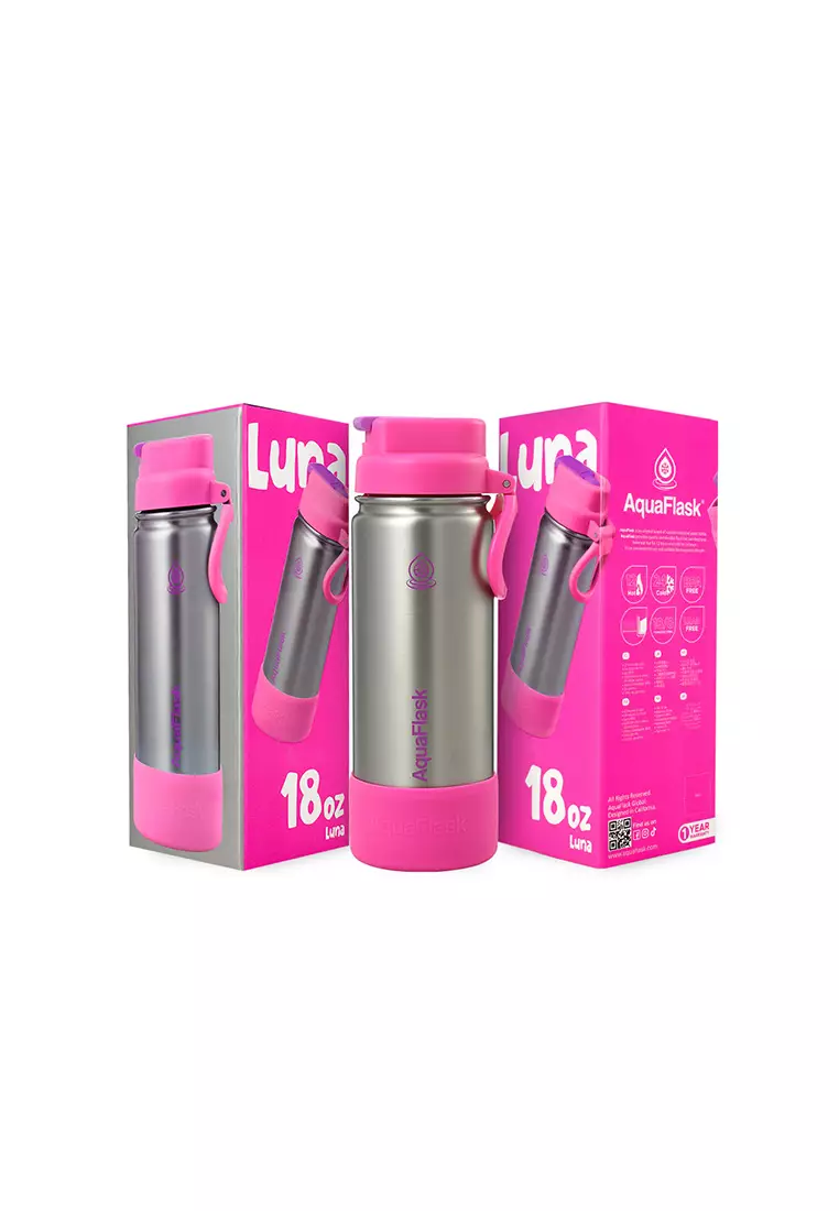 18oz Luna Kids Flip Sip Collection Limited Edition with Silicon Boot