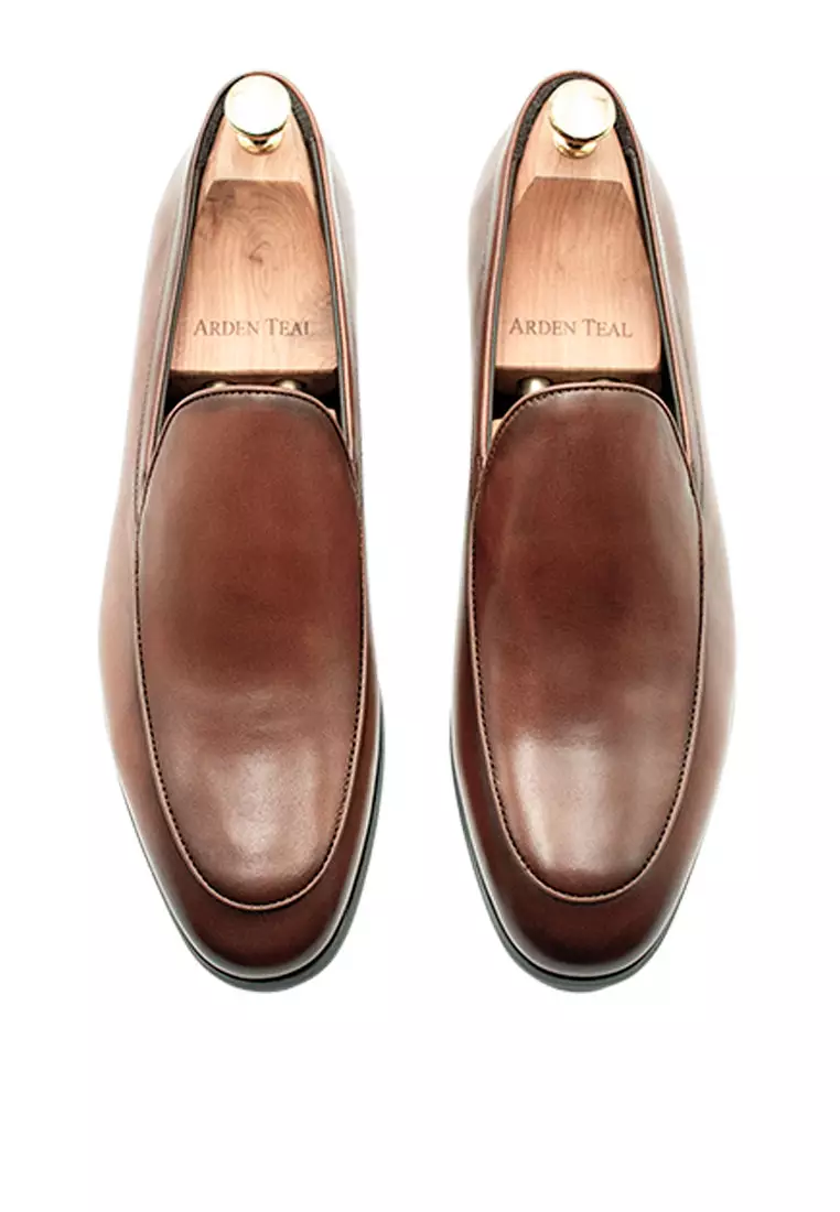 Moreno Chestnut Venetian Loafer