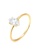 ELLI GERMANY gold Ring Marquise Zirconia Minimal Silver Gold Plated 07815AC67F2AF1GS_1