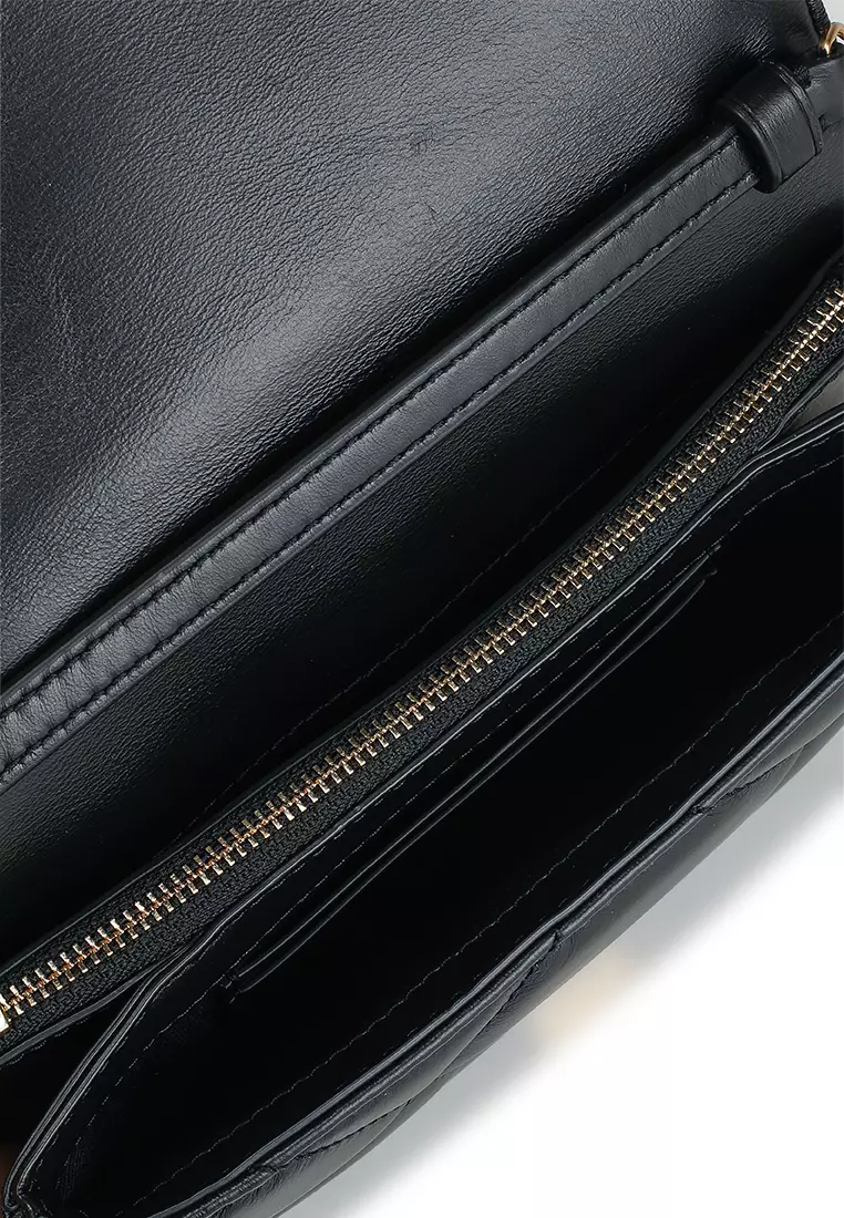 Kira Diamond Quilt Chain Wallet (nt)