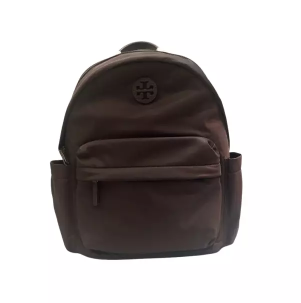 Tory Burch Ella Nylon Backpack Tempranillo