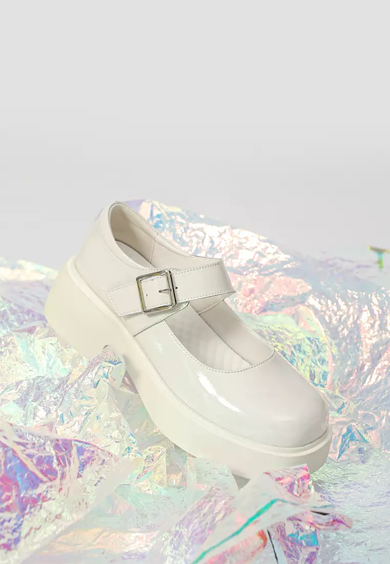 5CM Leather Mary Jane Shoes MZ0071