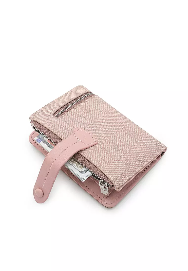 Women's Short Wallet / Purse - Pink
