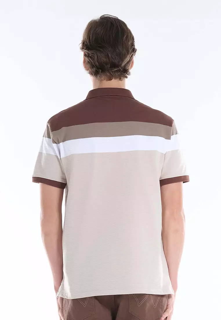 Wrangler Men's Multicolor Polo Shirt