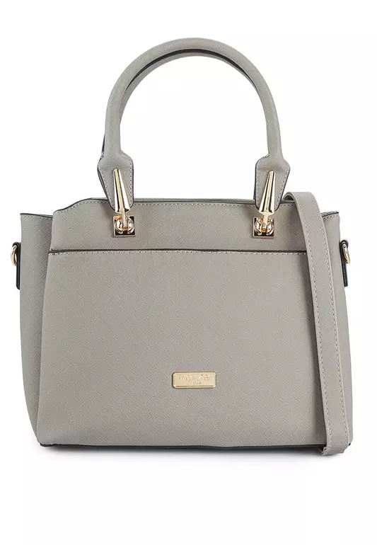 Saffiano Convertible Satchel