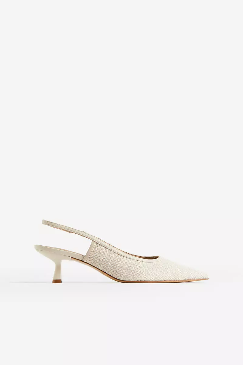 Discount on H&m  shoes - SKU: Textured Slingbacks