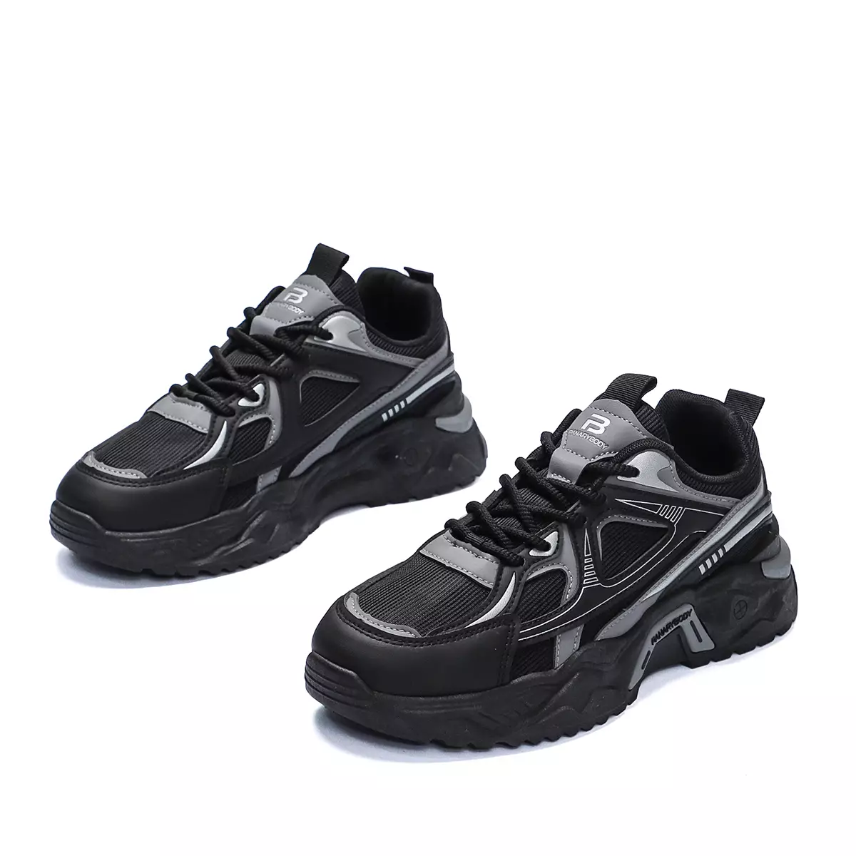 Sepatu Sekolah Pria Sneakers Olahraga Cowok QNC902