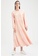 DeFacto 粉紅色 Long Sleeve Maxi Dress 09801AA01E807EGS_1
