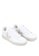 Veja white and beige V-12 Leather Sneakers 74BAESHACCD353GS_2