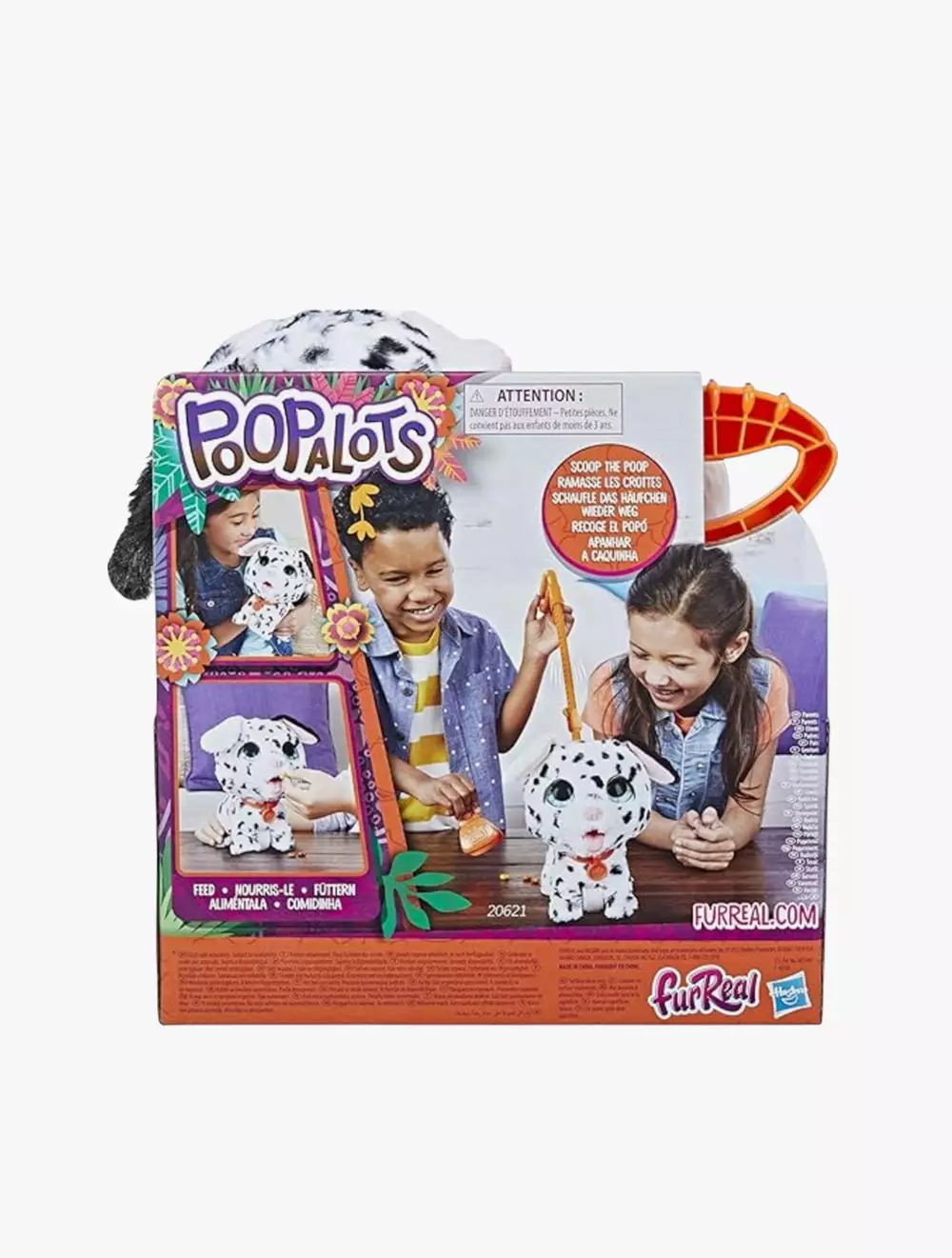 JustPlay FurReal Poop-a-lots Dalmatian Kick off - FJP28098