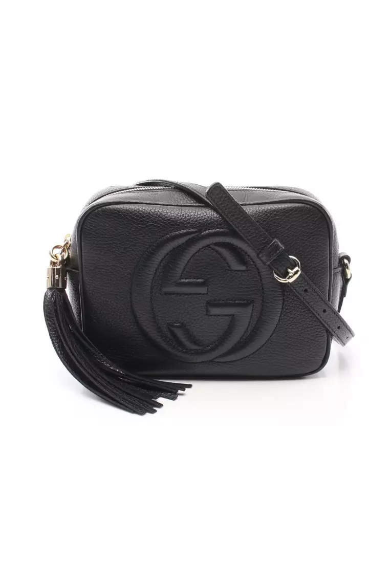 White gucci soho bag on sale