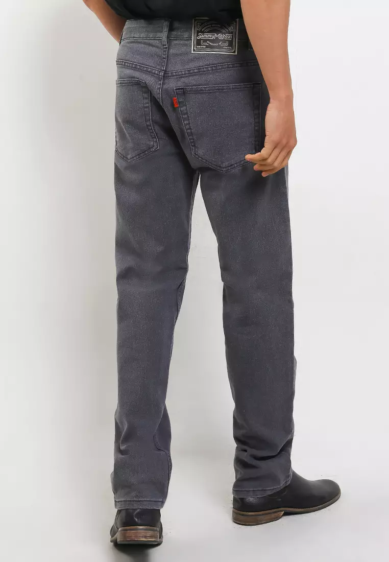 Original 5 Pocket Straight Stretch Denim Pants