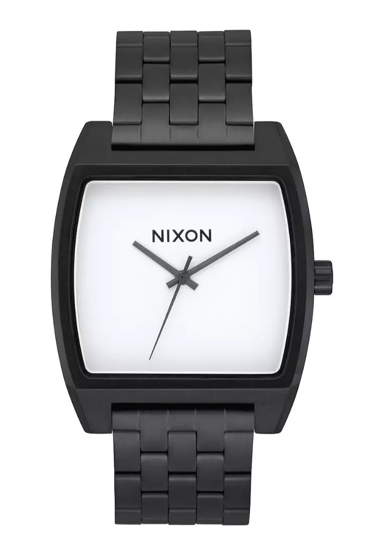 Nixon black sales and white watch