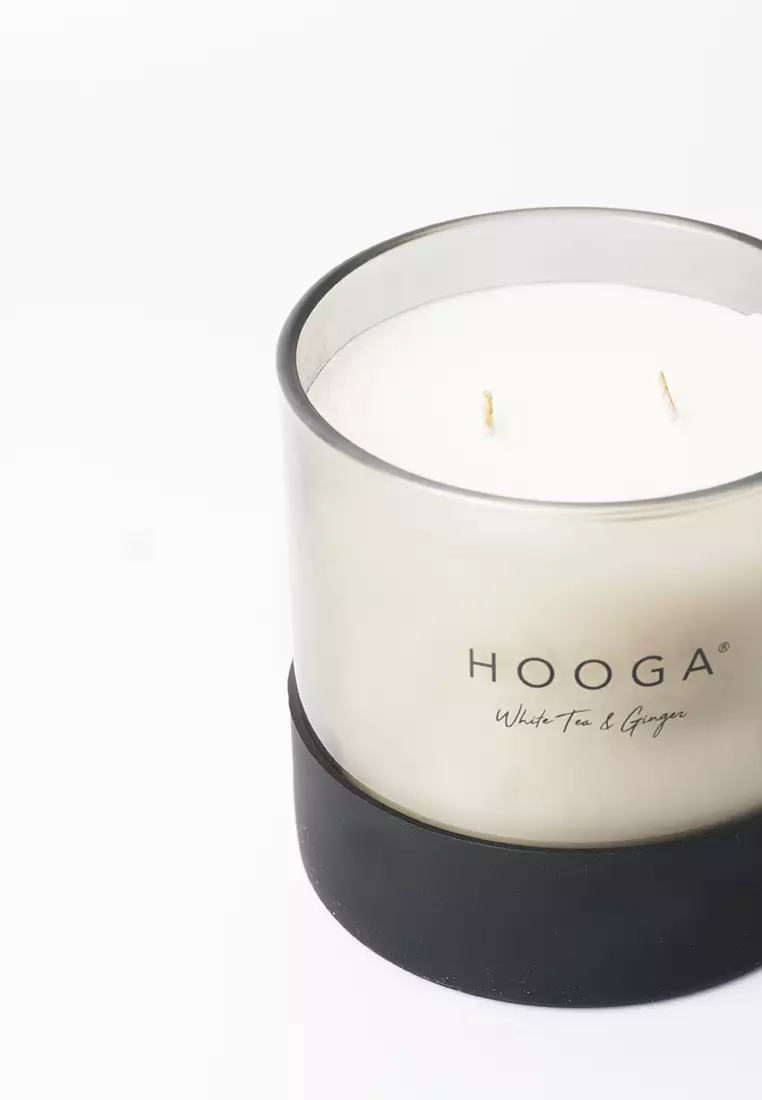 Buy HOOGA Hooga Scented Candle White Tea & Ginger 370G Online ZALORA