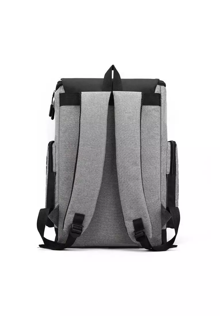 Barrack Tas Ransel Sekolah Backpack Laptop Bag Material Canvas ORIGINAL