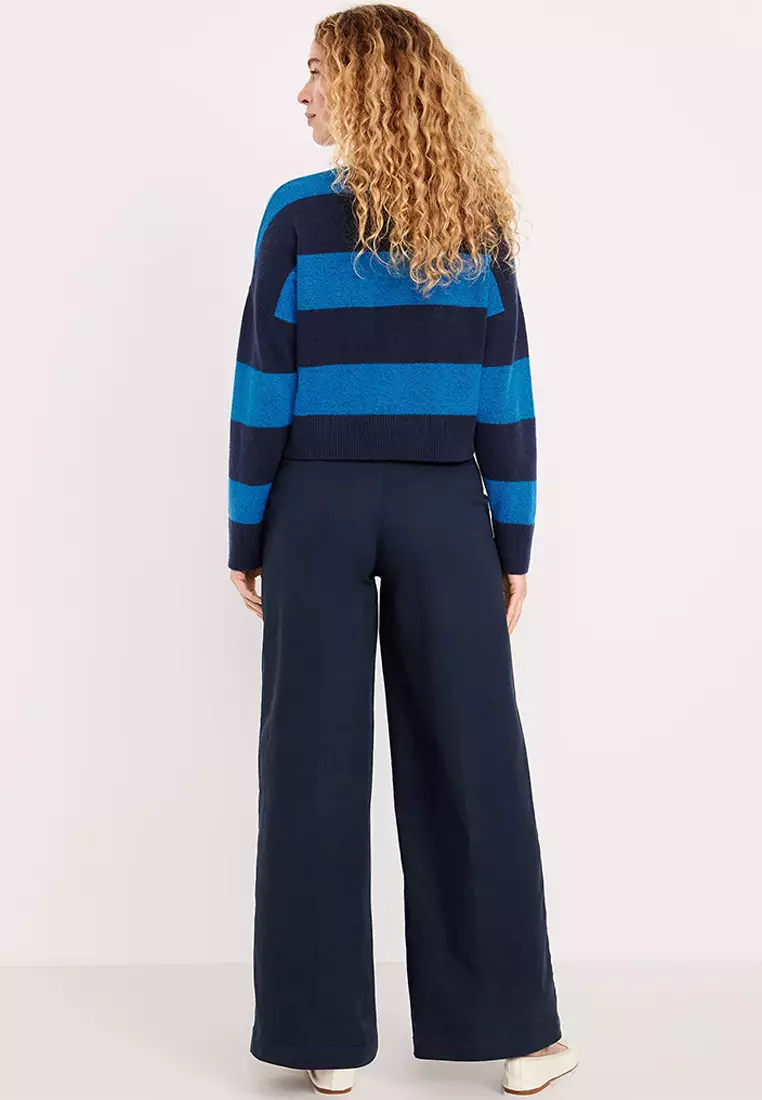 Extra High-Waisted Super Wide-Leg Chino Pants