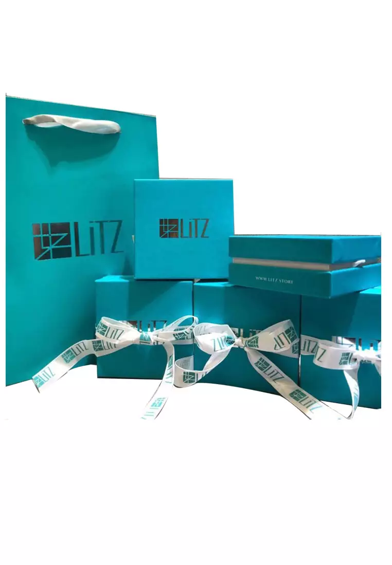 [SPECIAL] LITZ 999 (24K) Gold PiXiu With Bracelet 深紫粉貔貅手绳 (0.26g+/-) EPC0639-035-B-Ppa