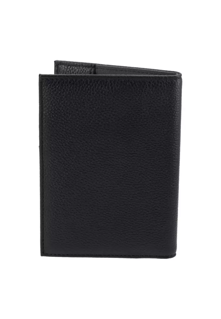 Crossing Milano Passport Holder Rfid - Black
