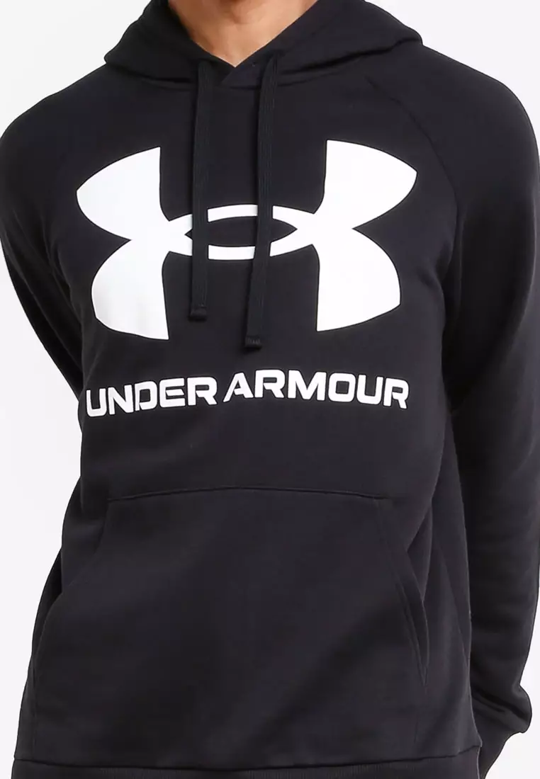 Under Armour UA Rival Fleece Big Logo Hoodie ZALORA
