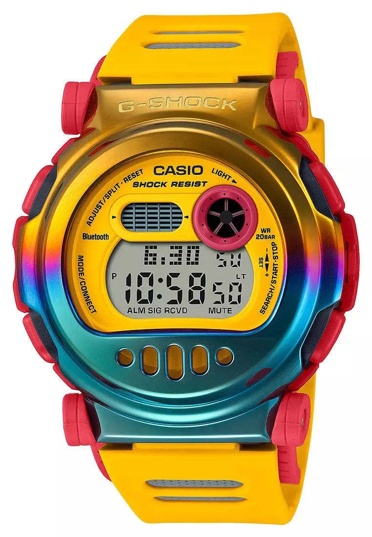 G-Shock - Jam Tangan Digital Pria - Yellow - Resin Strap - G-B001MVE-9D