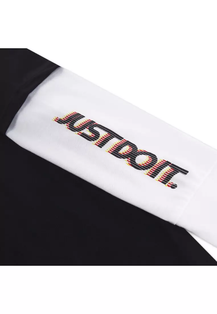 Boys Sportswear Victory Lap Twofer Long-Sleeve T-Shirt (Little Kids)
