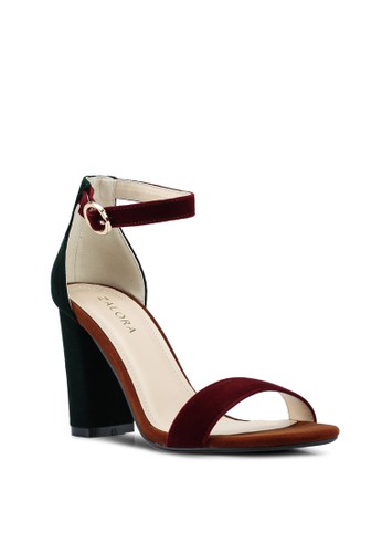 Jual iZALORAi Velvet iSandali Heels Original iZALORAi Indonesia
