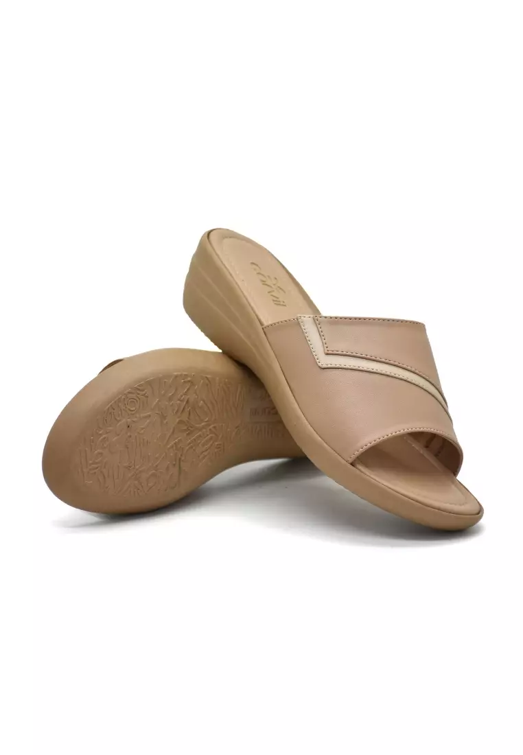 Carvil Sandal Wanita Janira-02 L Mocca/Beige