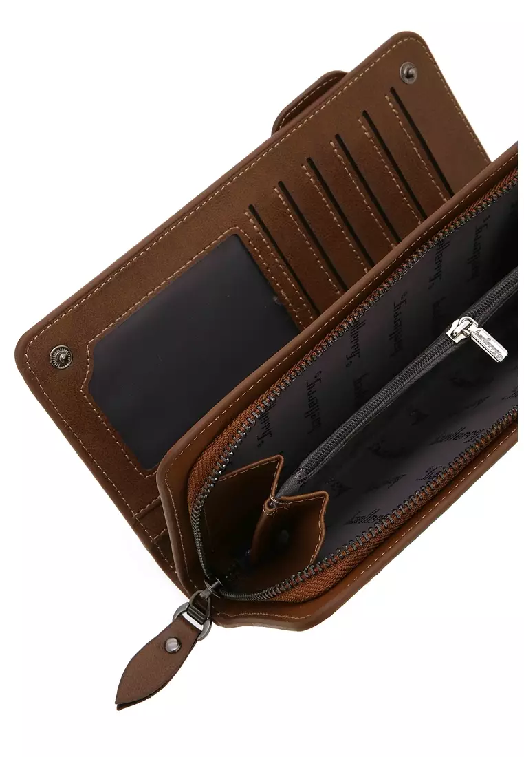 Dompet Pria Model Panjang Casual Men Wallet Many Slot Material Leather ORIGINAL