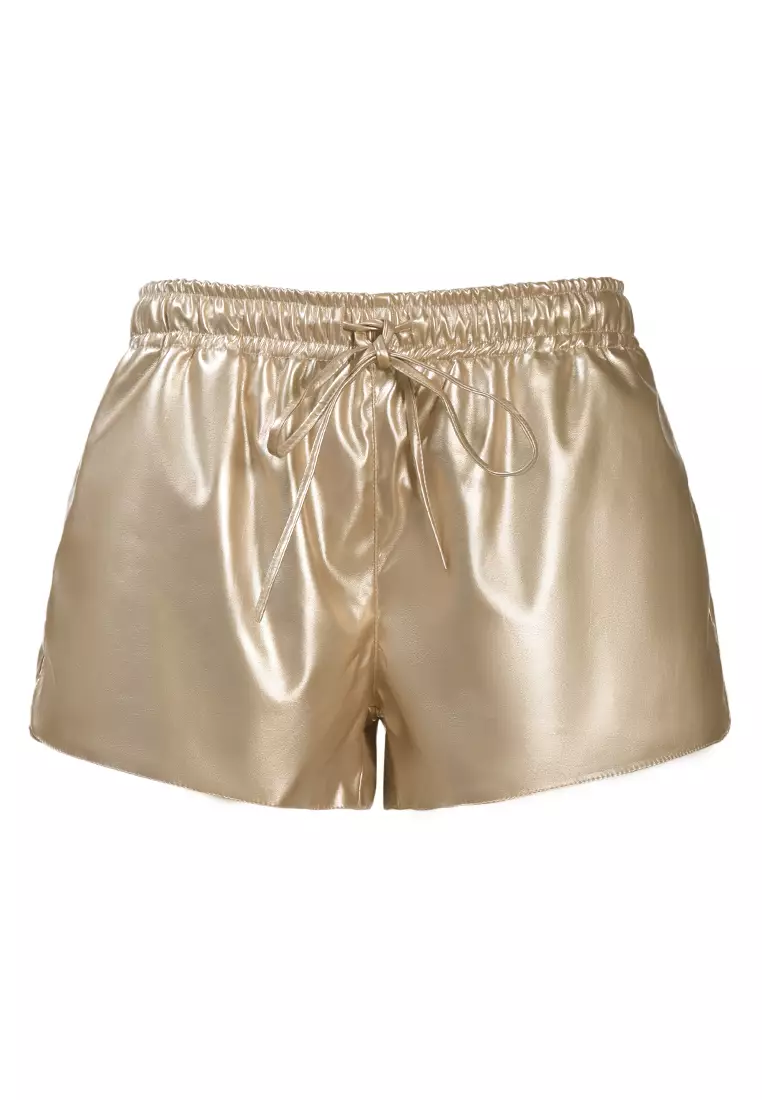 Gold 2025 track shorts