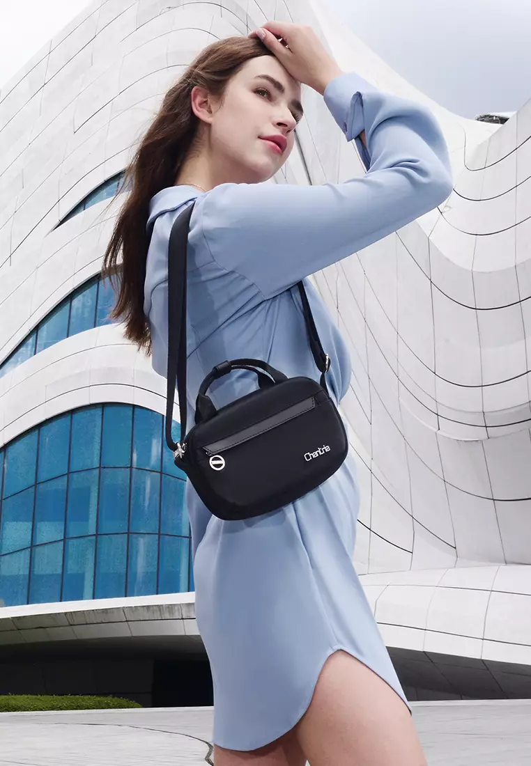 Nylon Mini Mobile Phone Bag Handbag Crossbody Sling Bag For Women