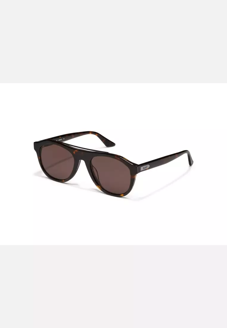 High Top Sunglasses - Dark Tortoise/Brown