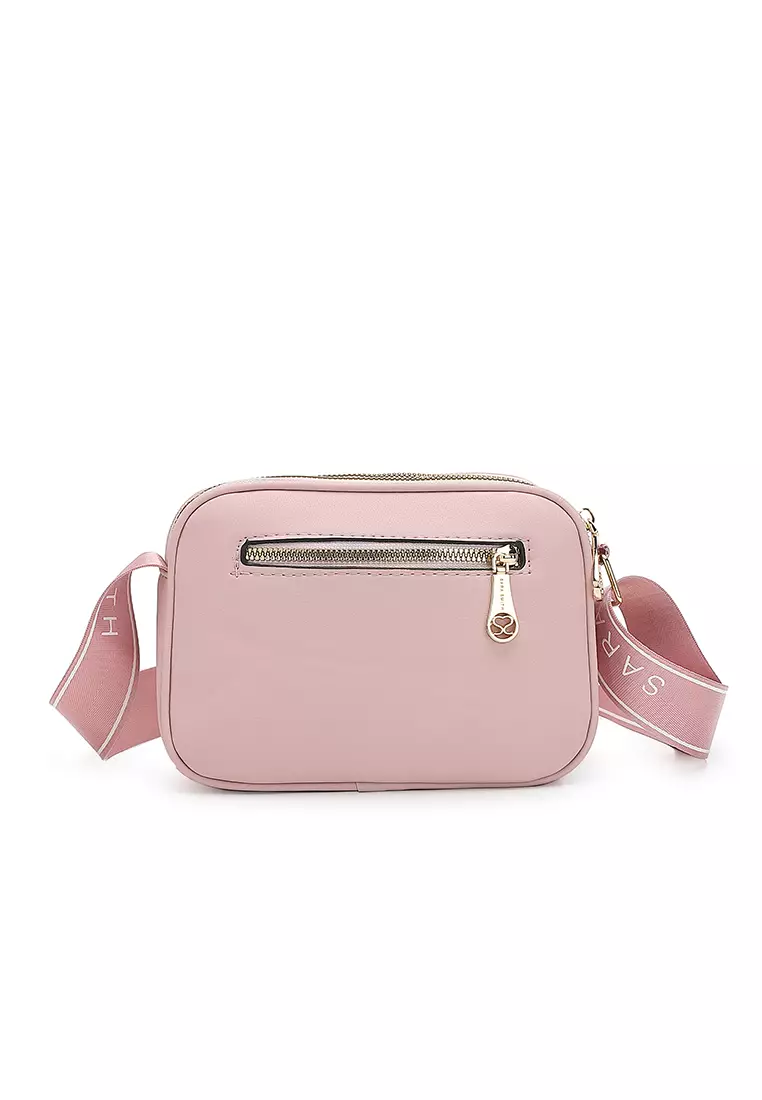 Women's Sling Bag / Crossbody Bag (Tas Selempang Wanita) - Merah Jambu